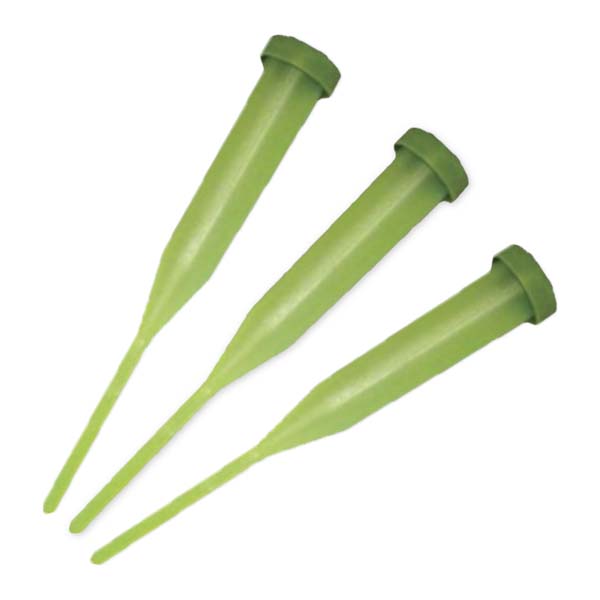 25 Pack Floral Water Tubes for Flowers Long Flower Water Tubes for Flowers for Flower Arrangements Floral Supplies, Green