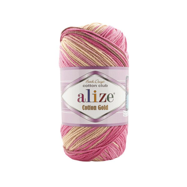 Alize Cotton Gold Batik Yarn 55% Cotton 45 Acrylic 100 