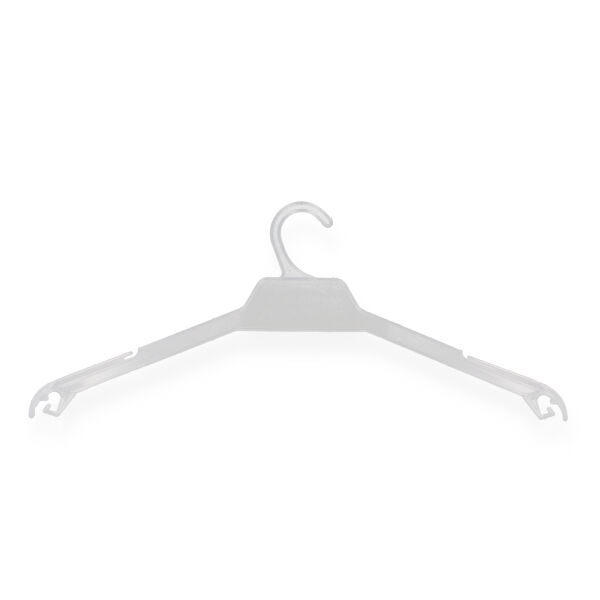 Economy Plastic Clothes Hanger Kit - Clear