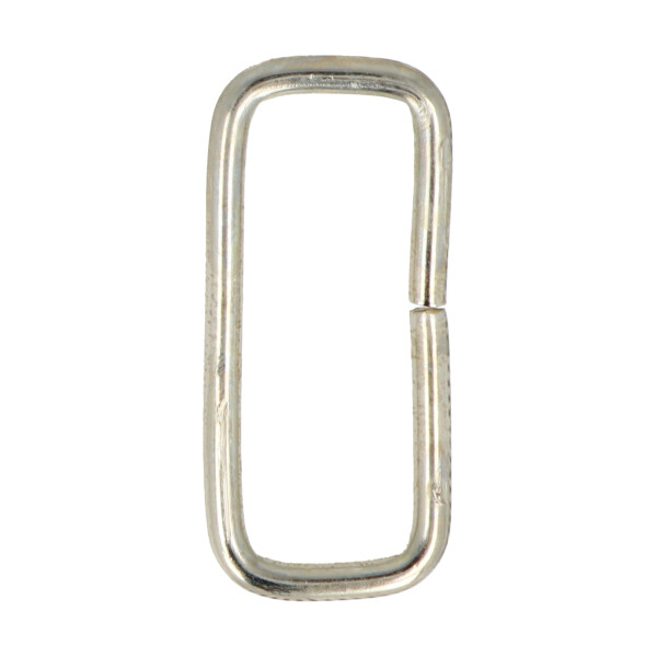 Rectangular Loop Metal D-Rings