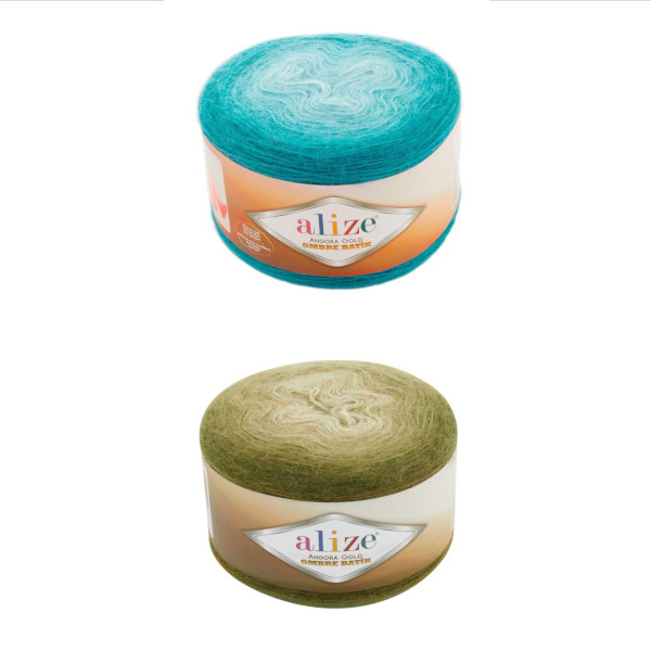 Alize Diva Estambres Erika  5 Ovillos De 100grs C/u | Envío gratis